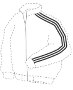 A drawing of a jacket

Description automatically generated